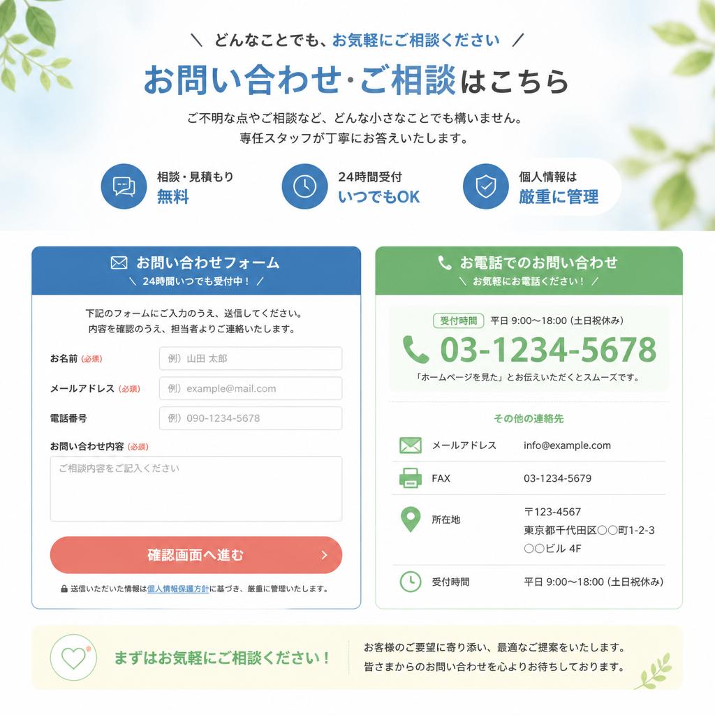 7. お問い合わせの窓口